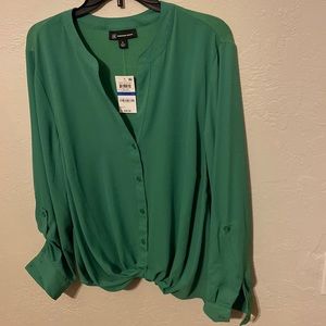 Woman top XL Green